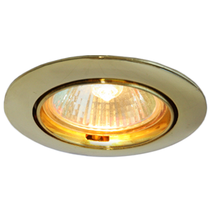 Светильник галоген Росток ELP100 GD(золото) MR16 G5.3 max50W (Луна)